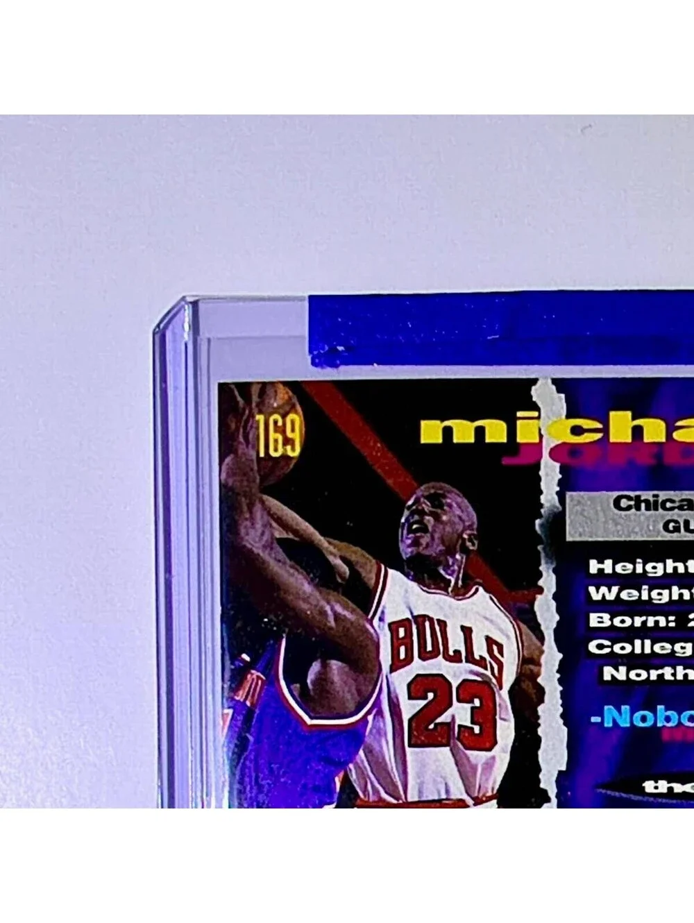 Michael Jordan 1993-94 Topps Stadium Club #169 Basketball Card Chicago Bulls